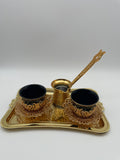 Golden Turkish Coffee Set (2)