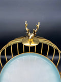 2 level porcelain pastry plates
