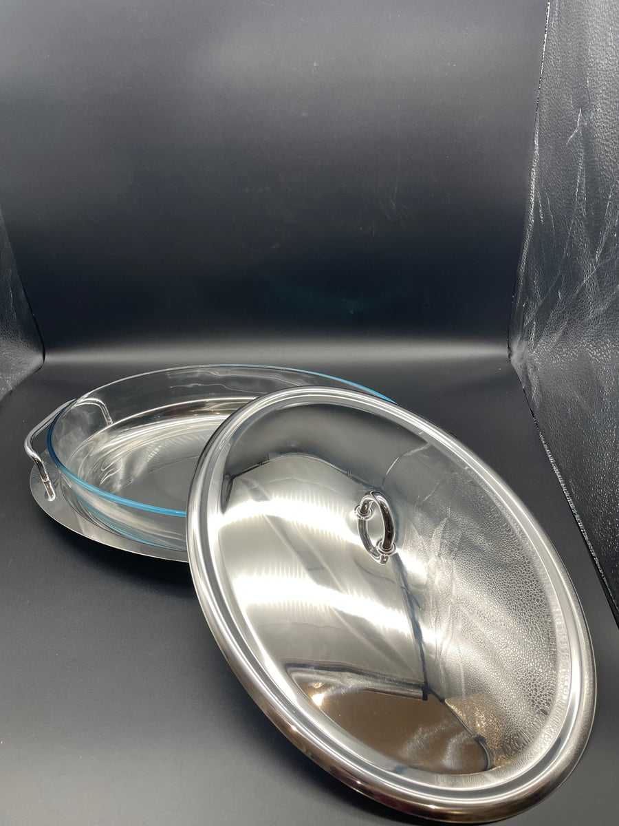 Stainless steel/pyrex food container – AslanSamovar