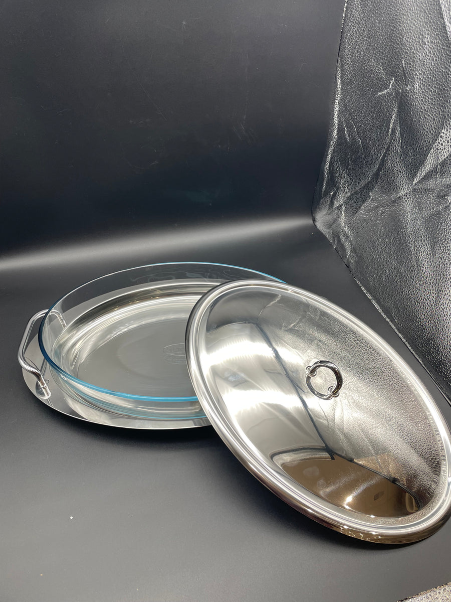 Stainless steel/pyrex food container – AslanSamovar