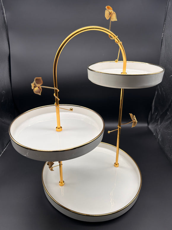 3 Level pastry plates