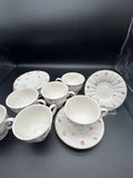 Porcelain tea cup set