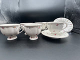 Porcelain tea cup set